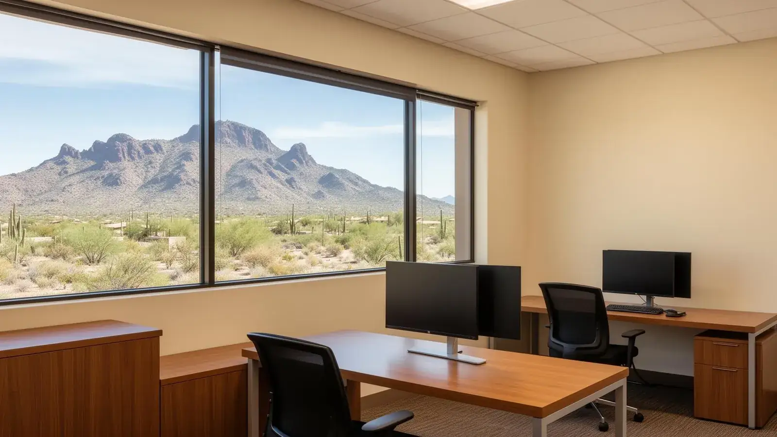 Modern Scottsdale office workspace